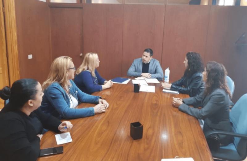 El alcalde Héctor Suarez y los responsables de la ZCA de San Gregorio ya perfilan un nueva edición de la pasarela (Foto TA)